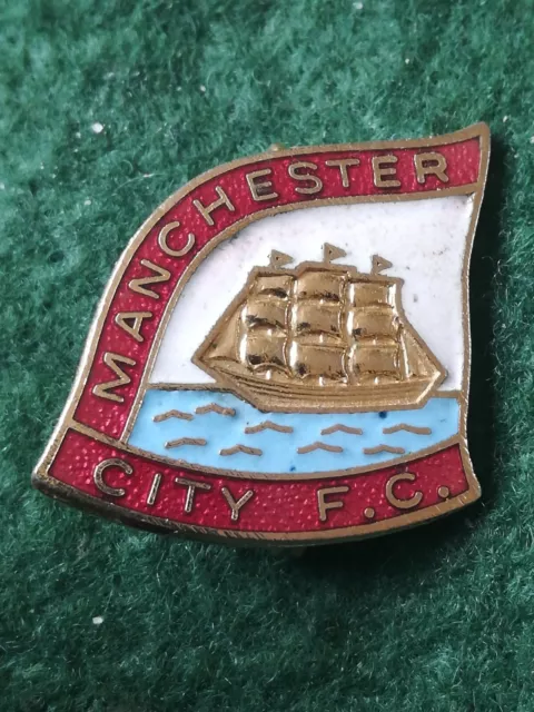 Old Coffer Manchester City Football Club Badge.