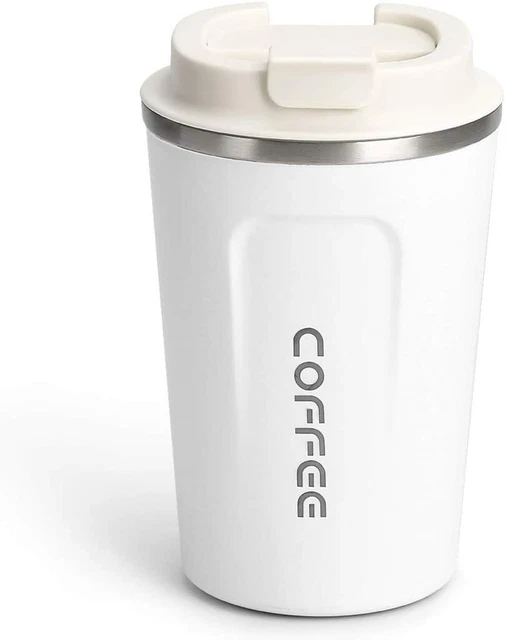 Insulated Coffee Cup Mug 13oz Stainless Steel Travel Mug Double Wall Vacuum New