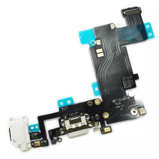 iPhone 6S PLUS Dock Connector Ladebuchse Mikrofon Antenne Audio Flex weiss weiß