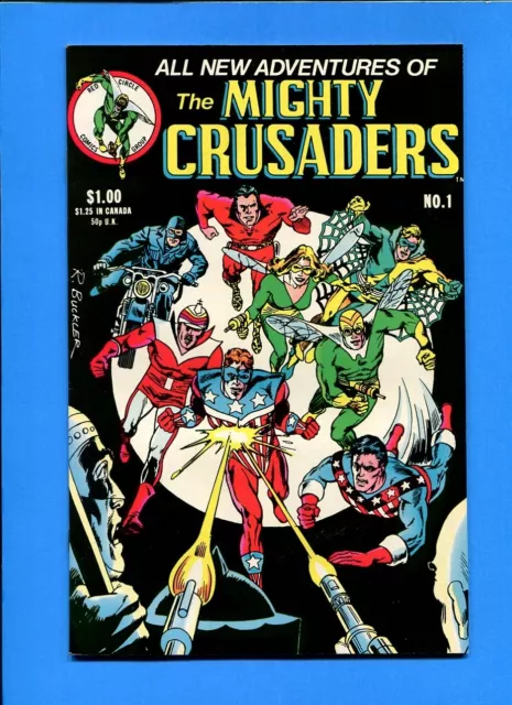 The Mighty Crusaders #1 Archie Red Circle Comics March 1983 Rich Buckler