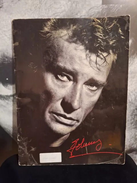 BERCY 87 - Johnny Hallyday - Programme de concert - Etat correct