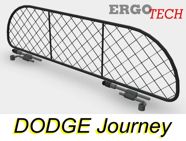 Divisorio Per Fiat 500L ERGOTECH - Griglia Rete Per Trasporto Cani E Bagagli, Sicuro E Confortevole