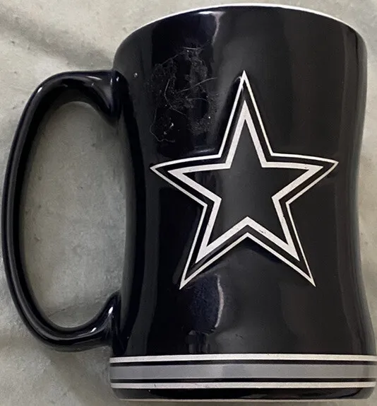 2015 Boelter Coffee Cup Mug NFL Dallas Cowboys Team Logo - Blue Star Excellent !
