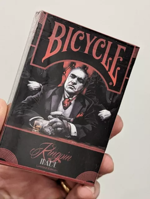 Bicycle Kingpin Made Playing Cards - Limited Edition N°490/1250 Poker Deck