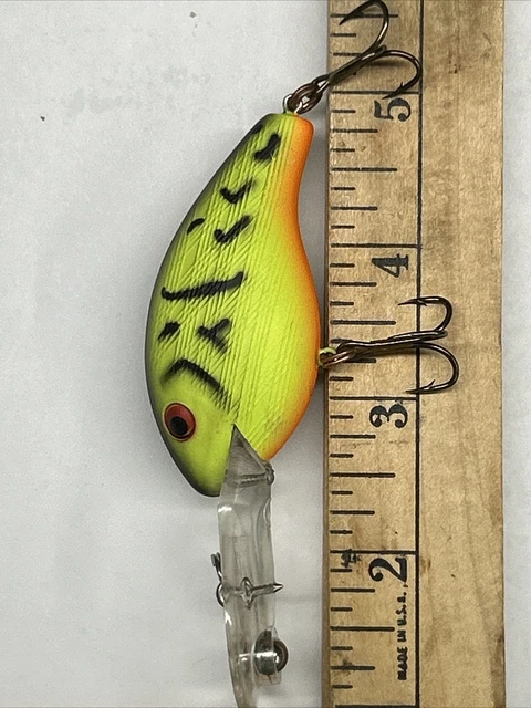 REBEL,VINTAGE, DEEP MINI-R,BROWN CRAW, RED BELLY, MARKED LIP