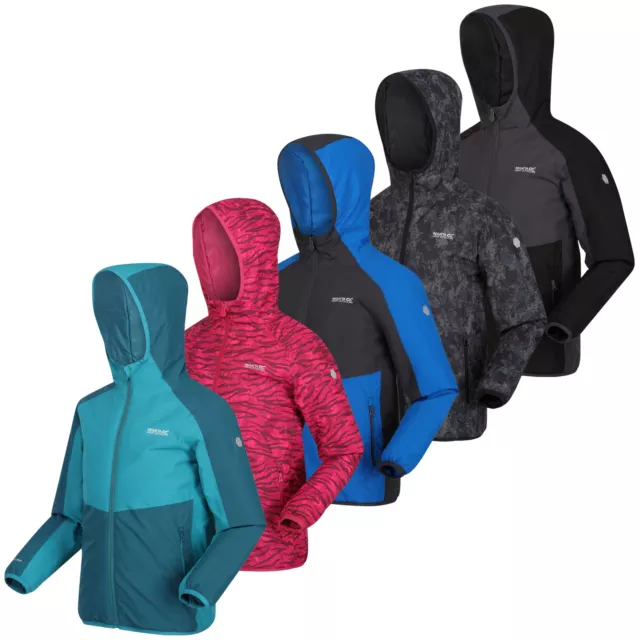 REGATTA HOLLYBANK GIRLS Parka Insulated Breathable Waterproof Coat Kids Childs 13.95 PicClick UK