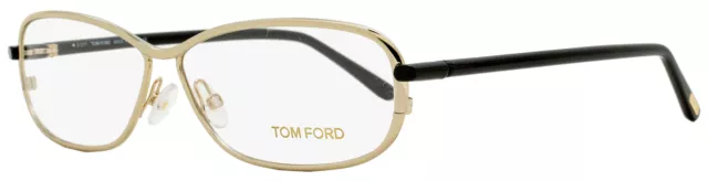 Tom Ford Oval Eyeglasses TF5161 028 Gold/Black 58mm FT5161