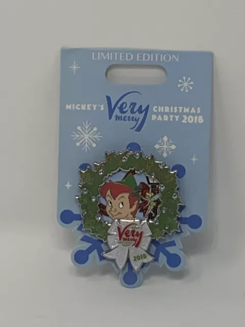 Disney 2018 Mickey’s Very Merry Christmas Party Peter Pan Pin