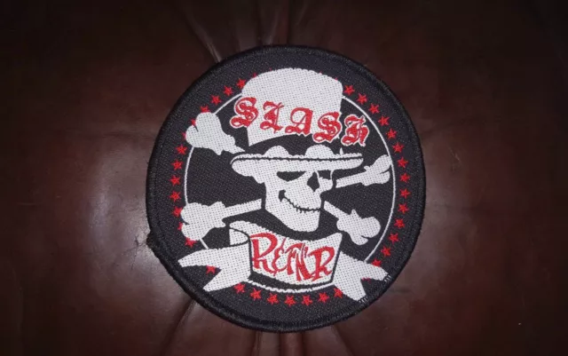 SLASH Official Cloth Patch.Velvet Revolver,Snakepit,Guns‘n’Roses,Rock’n’Roll