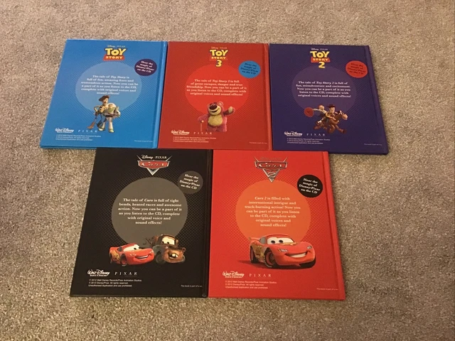 DISNEY PIXAR - Toy Story , Cars Movie Collection 5 Book Set £6.99 ...