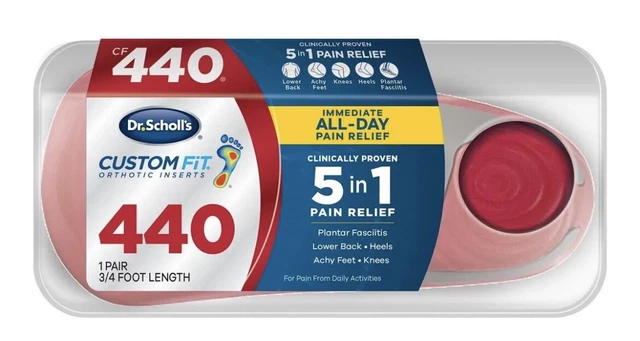 Insertos ortopédicos de ajuste personalizado Dr. Scholl's CF440 Dr. Scholl's Dr Scholls CF 440