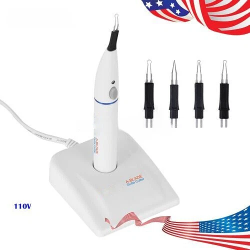 Dental Endo Cordless Gutta Percha Tooth Gum Cutter 4pcs Tips A-BLADE Ⅱ
