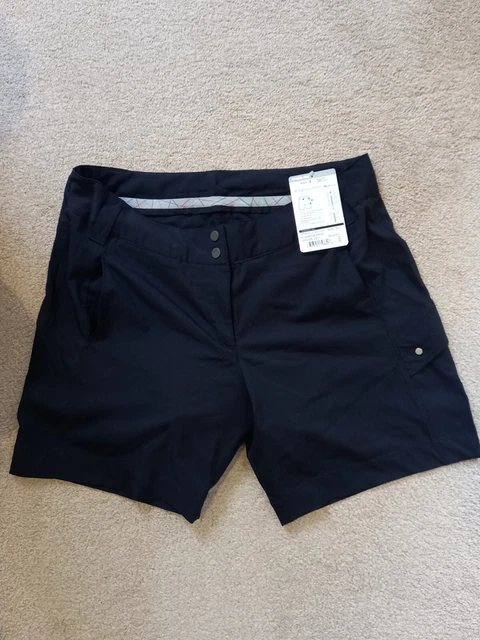 NUOVI pantaloncini da donna neri perla Izumi taglia XL con inserto imbottito