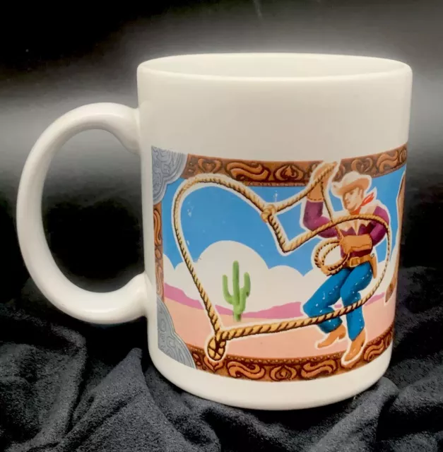 Vintage AVON Cowboy - Boots - I LOVE YOU Husband Cup Mug