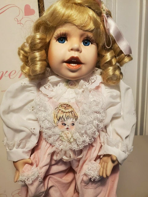 LAUREN - Hamilton Collection Porcelain Doll, Phyllis Parkins 15" w/Box COA 1994