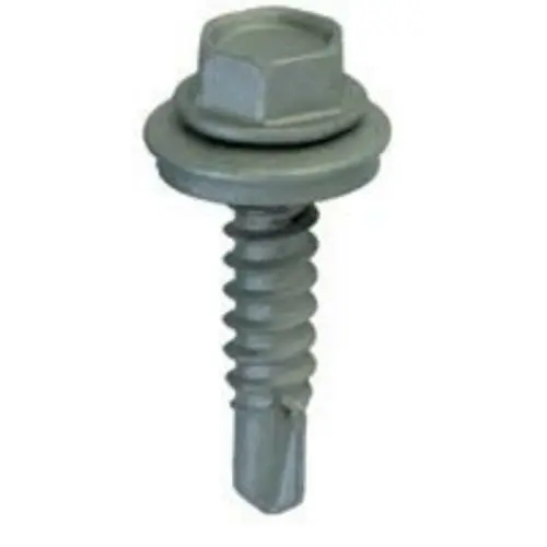 Teks 21400 Drill Point Roofing Screw, 9X1