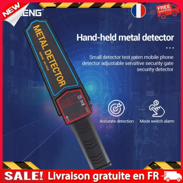Handheld Underground Metal Detector High Sensitivity Treasure Gold Tester Hunter