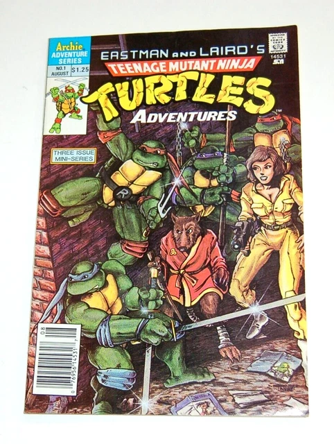 TEENAGE MUTANT NINJA Turtles Adventures Comic #1 Archie Adventure ...