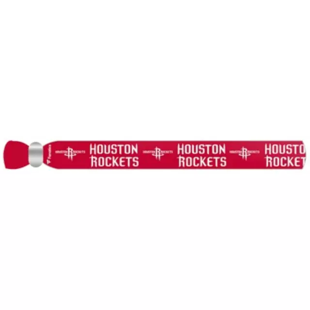NBA Basketball Geschenkset (Größe Einheitsgröße) Houston Rockets Festival Armband - Neu