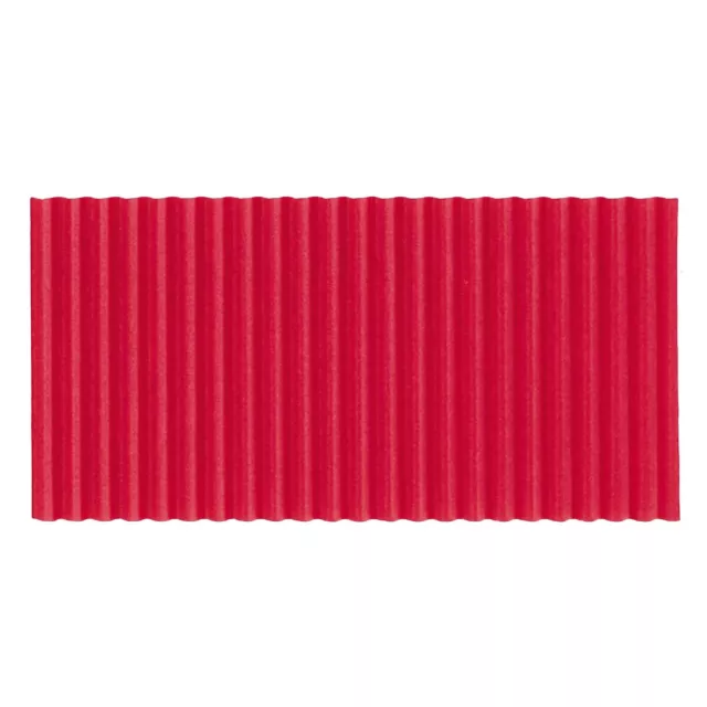 Pacon Corporation Pacon Corobuff 48" x 300" Corrugated Paper Roll Flame Red