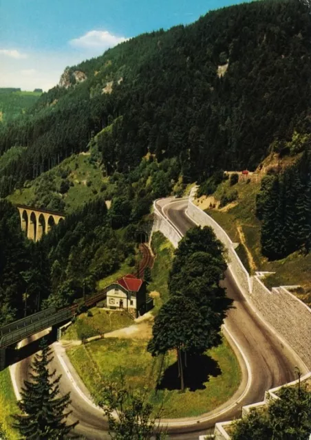 399-Ansichtskarte Breitnau Ravennaviadukt Höllental  Schwarzwald Baden-Württemb.