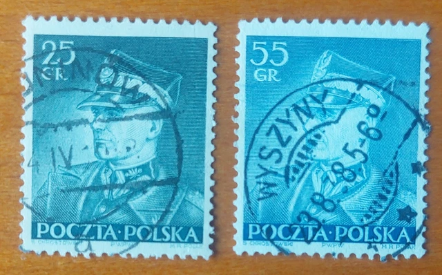 Briefmarken Polen 1937 - 319-320  gestempelt