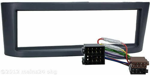 Kit montaggio radio ISO/2DIN Toyota Aygo X 2022> - Antracite