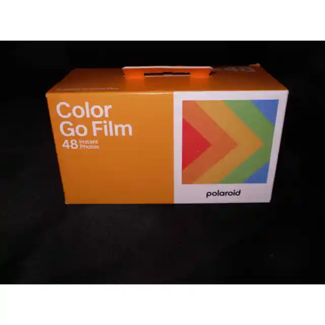 Polaroid GO Color Film Double Pack X2 + Photo Album (holds 64 photos) +  Cloth 