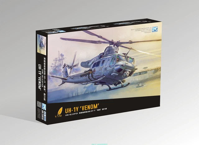 Dream Model DM720018 1/72 UH-1Y `Venom` USMC Helicopter (Plastic model)