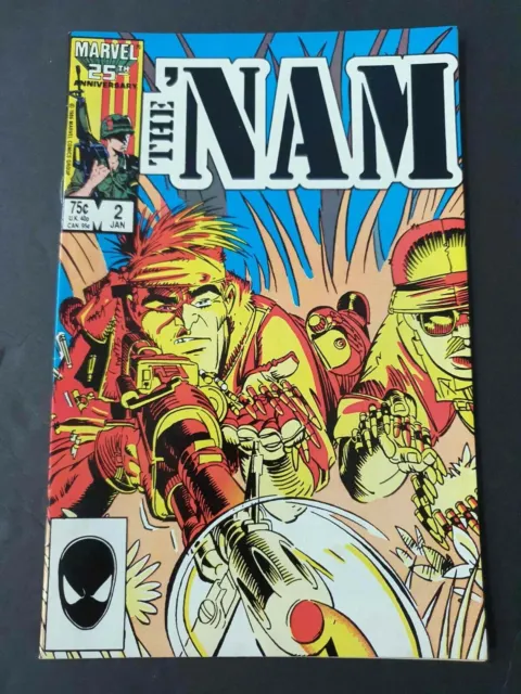 Nam #2  Marvel Comics 1987 Fn