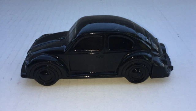 Vintage Avon Black Volkswagen Decanter Bottle w/ some Avon Spicy  After Shave