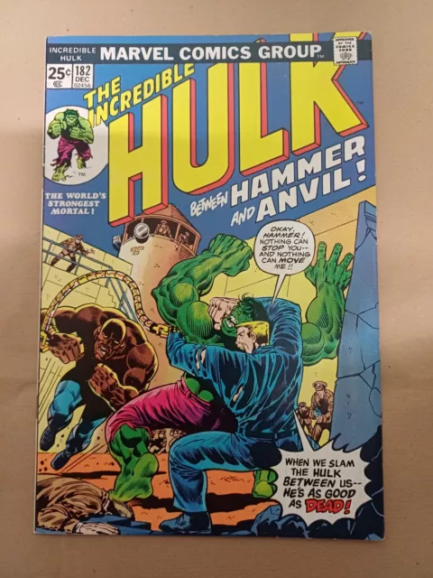 Marvel Comics UNGLAUBLICHER HULK #182 - 3. WOLVERINE AUSSEHEN NM