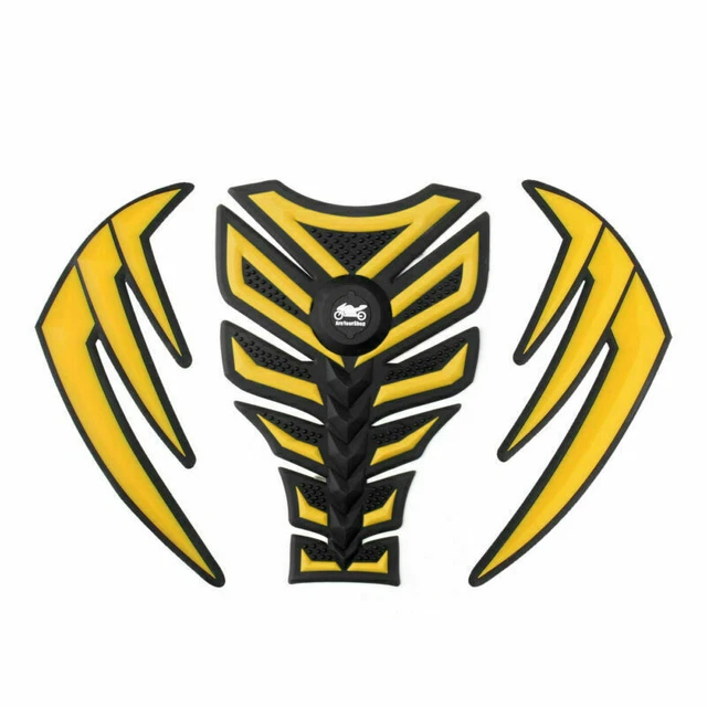 3D Side Protection de reservoir Gas Motor Pour Yamaha YZF 600 R1 R6 XJ6 WR Y A
