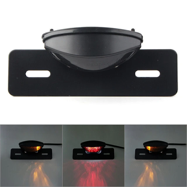 Motorcycle LED Turn Signal Brake Tail Light For Harley Bobber Chopper Cafe Racer