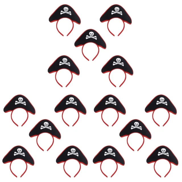 15 pz fascia pirata costume copricapo Halloween forniture festa