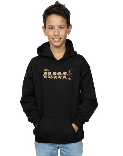 Sweat à Capuche Looney Tunes Doodle Tweety - Produit Officiel Warner Bros - Coupe Classique