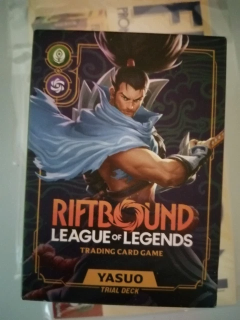 RIFTBOUND LEAGUE OF Legends TCG Trial Deck Yasuo Englisch Sealed EUR 49 ...