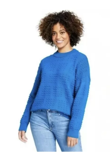 LEGO x Target Exclusive Women's Blue Pullover Sweater Size Medium NWT