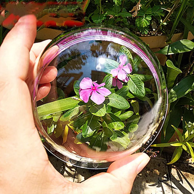 10pcs 9/12/16cm Hemisphere Dome Covers Globe Handmade Transparent Plastic