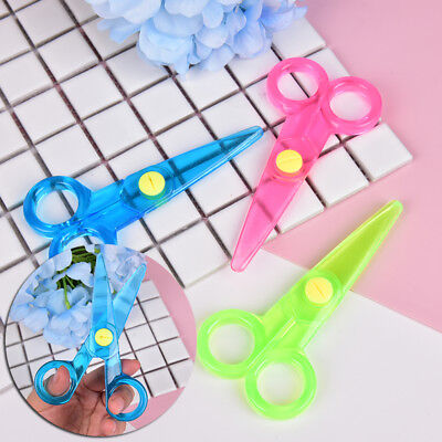 Quality Safety scissors Paper cutting Plastic scissors Children's handmade B-AZ