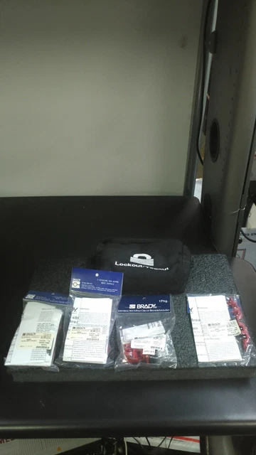BRADY Lockout Tagout Kit 65387 65396 65397 66321