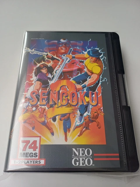 Sengoku 2 Neo Geo AES Convert NCI + Crystal Box