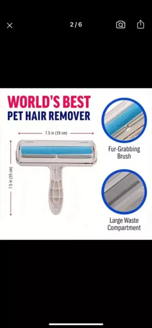 ChomChom Reusable Pet Hair Remover for Furniture, Clothing, Carpet, Car