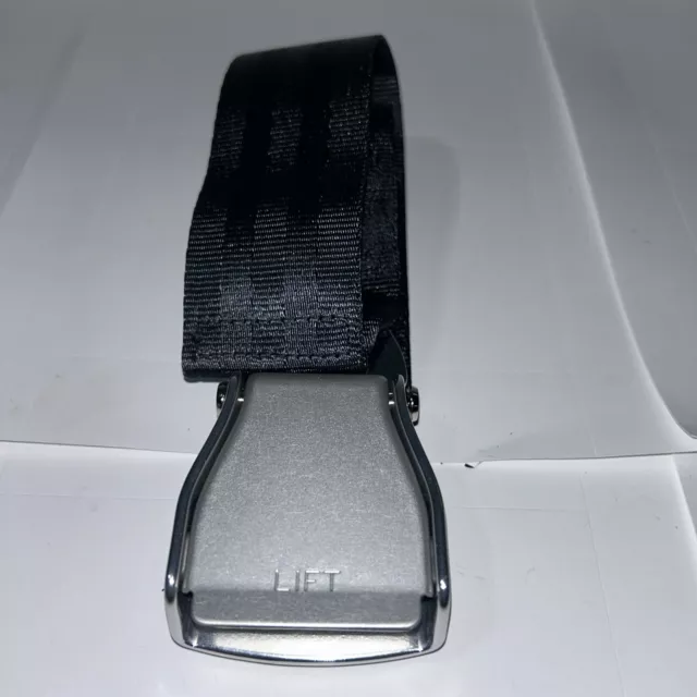 Airline Seat Belt Extender Extension Amsafe  Black Adjustable