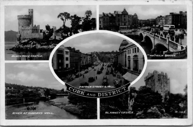 Ireland Cork District Black Rock Blarney Castle Patrick Street Bridge  Postcard