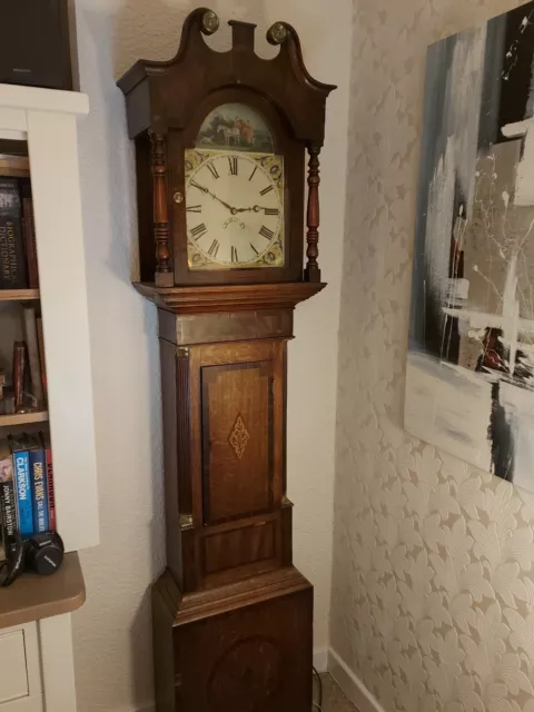 GRANDFATHER CLOCK LONGCASE CLOCK 18th CENTURY LONCASE CLOCK