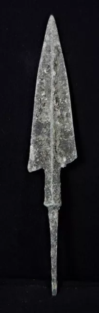 Zurqieh - Over 3000 Years Old Bronze Long Arrow Head - 1200 B.c