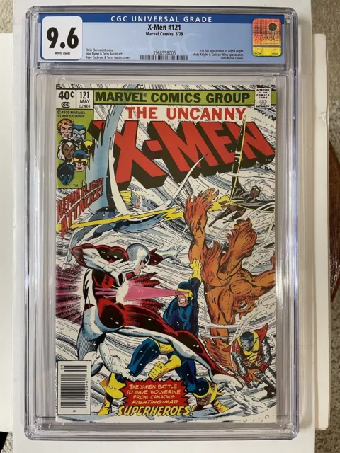 X-Men #121 ( 1979) Marvel CGC 9.6  1st Full App Alpha Flight /White pgs