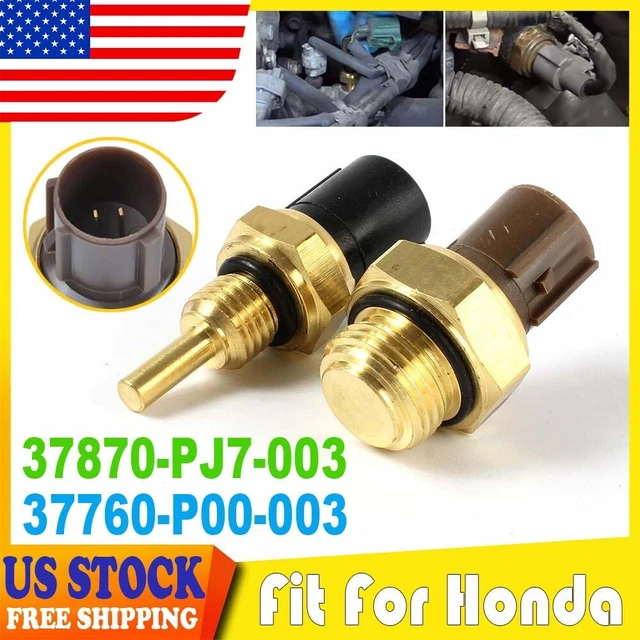 SET OF 2 Cooling Fan Switch Coolant Temp Sensor Fit Honda Accord CRV