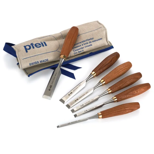 pfeil Swiss made - Carving Tool Brienz Collection Full Size Set 25 piece